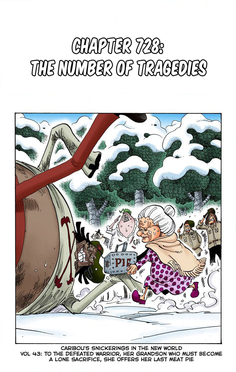 One Piece - Digital Colored Comics Chapter 728 2